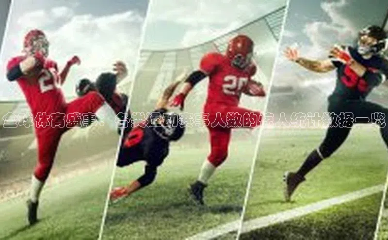 全球体育盛事：各类运动赛事人数的惊人统计数据一览